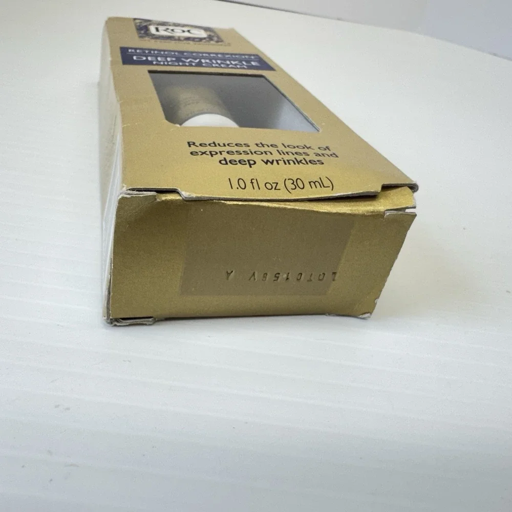 ROC RETINOL CORREXION DEEP WRINKLE NIGHT CREAM NEW BOX 1 oz ANTI WRINKLE LINES